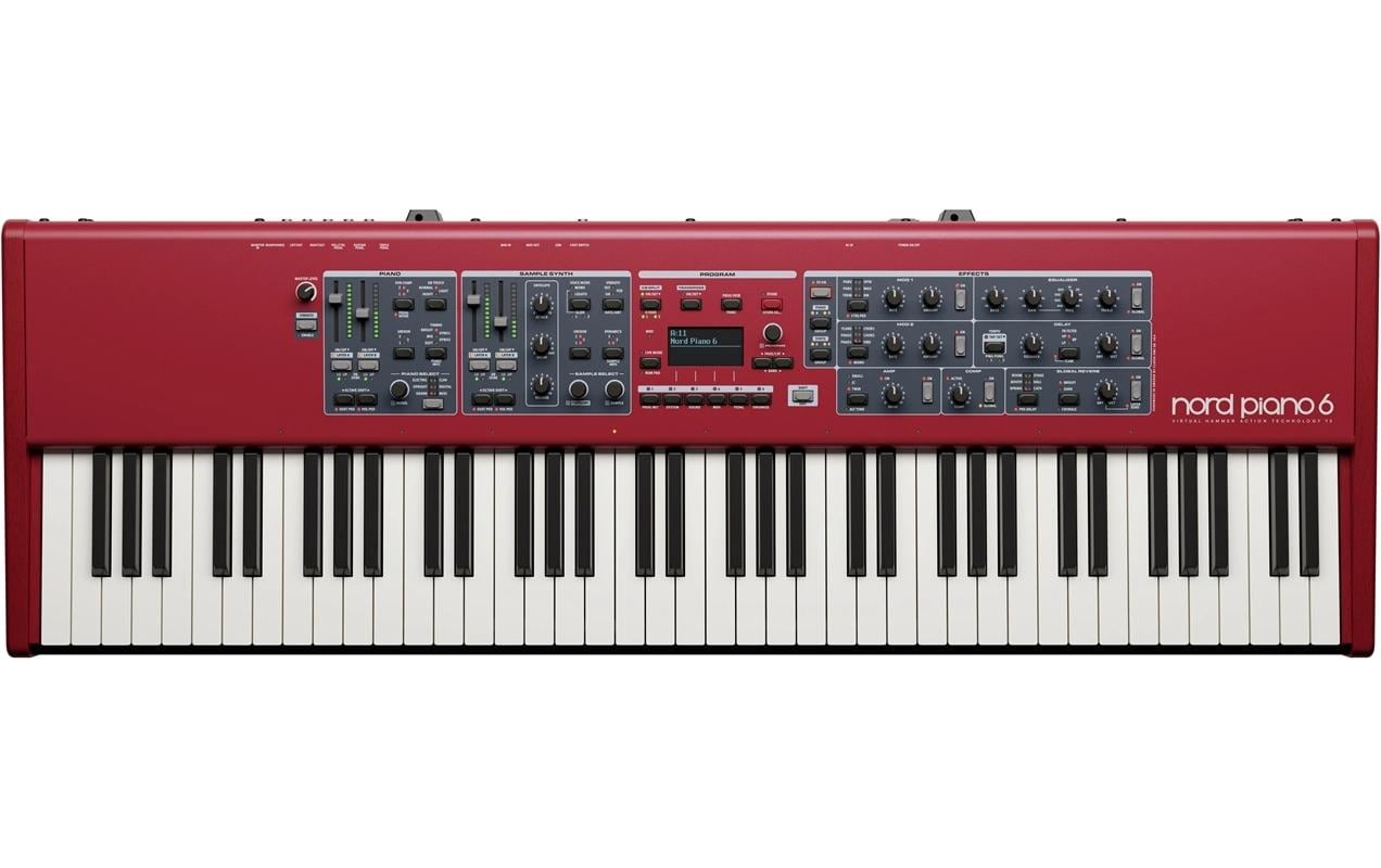 Stage Piano Nord Piano 6 – 73 Tasten<br>Stagepiano mit 73 gewichteten Tasten