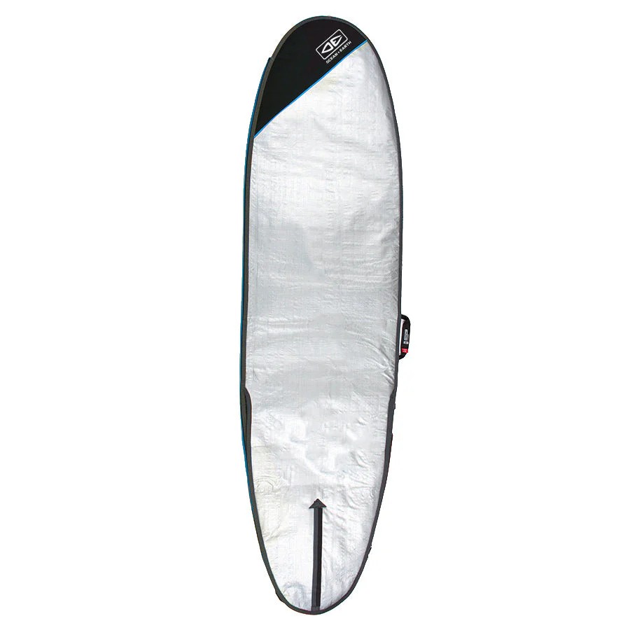 Ocean and earth Housse de surf - Compact Day Longboard - Silver 9'2
