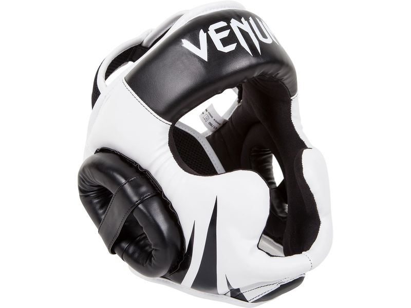 Venum Challenger 2.0 Headgear Schwarz/Weiss Kampfsport Kopfschutz
