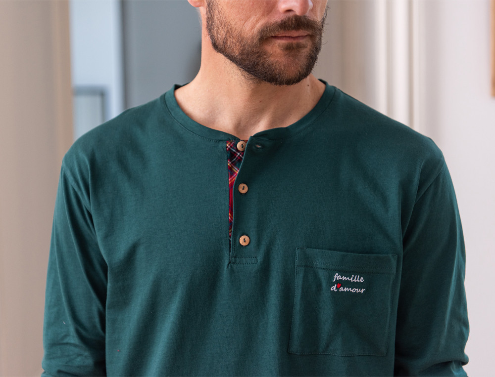 Pyjama homme-Famille d'amour