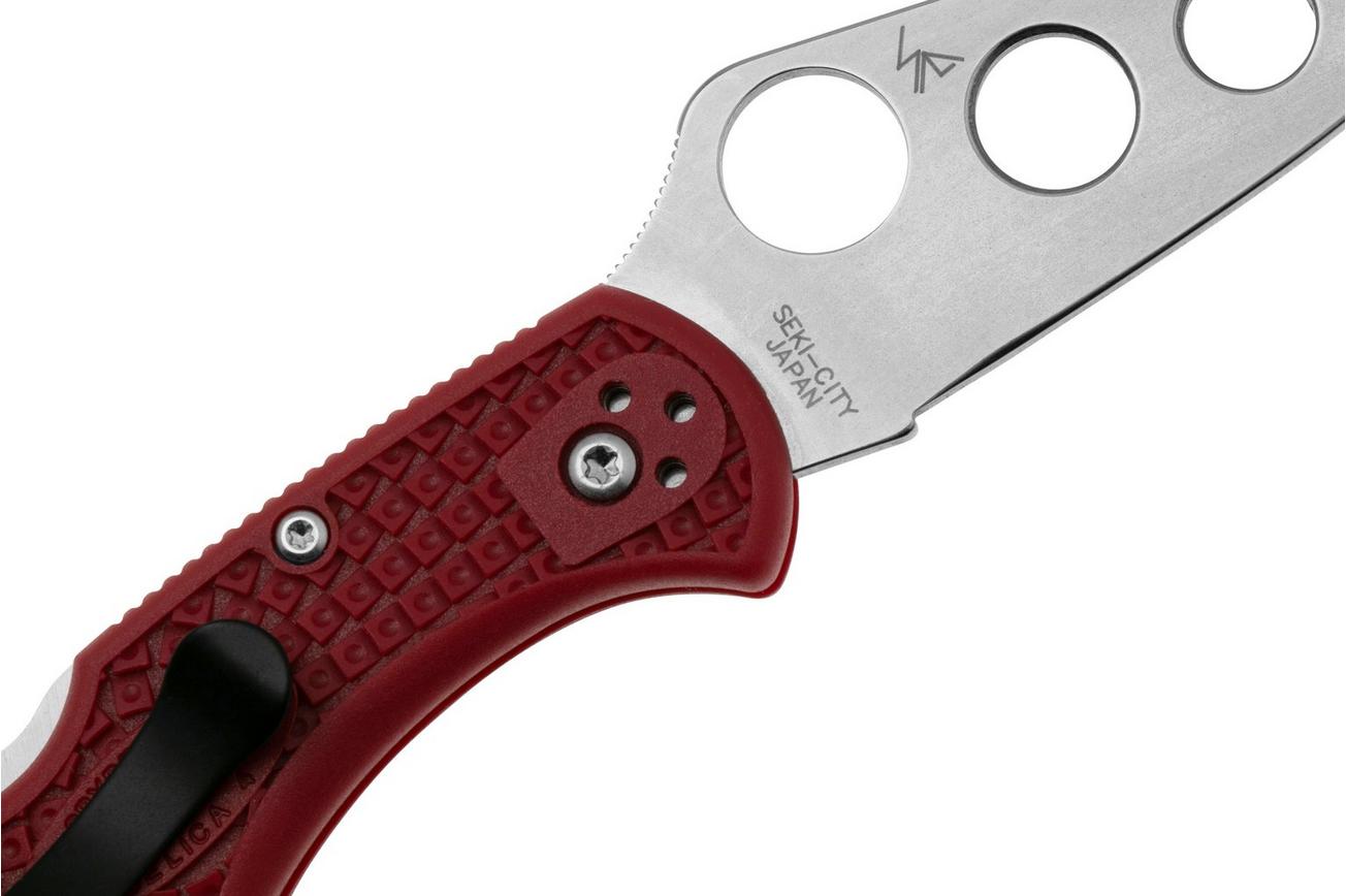 Spyderco Delica 4 Trainer C11TR Red FRN, trainingsmes