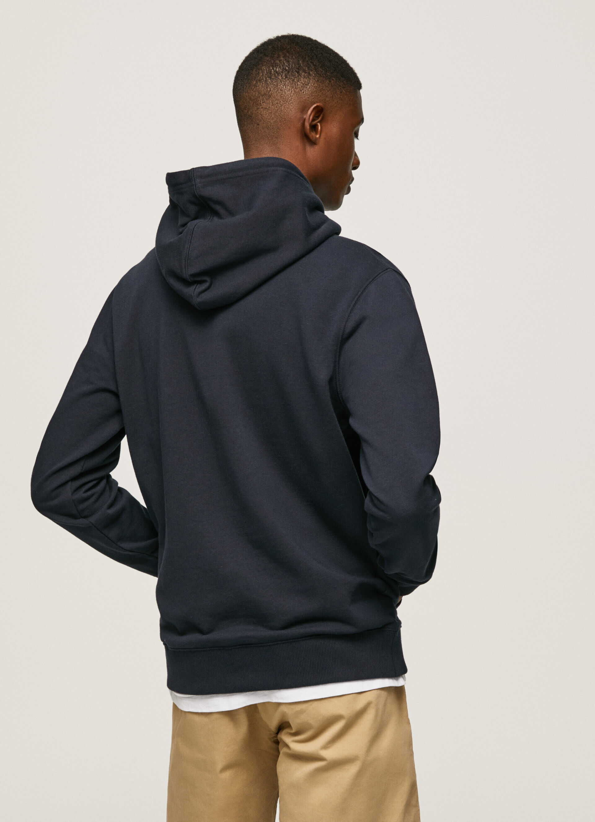 MOLETOM COM LOGOTIPO DE ALTA DENSIDADE - azul Dulwich
