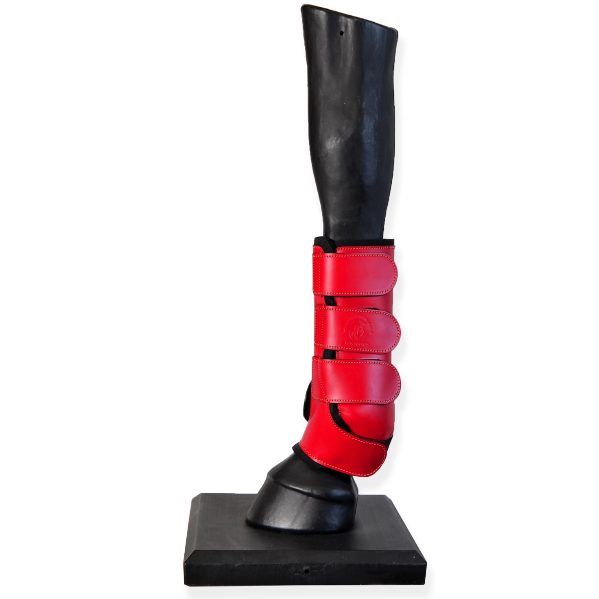 Los Nietos Saddlery Comfort Dressage Protectors Red Horse Equipment