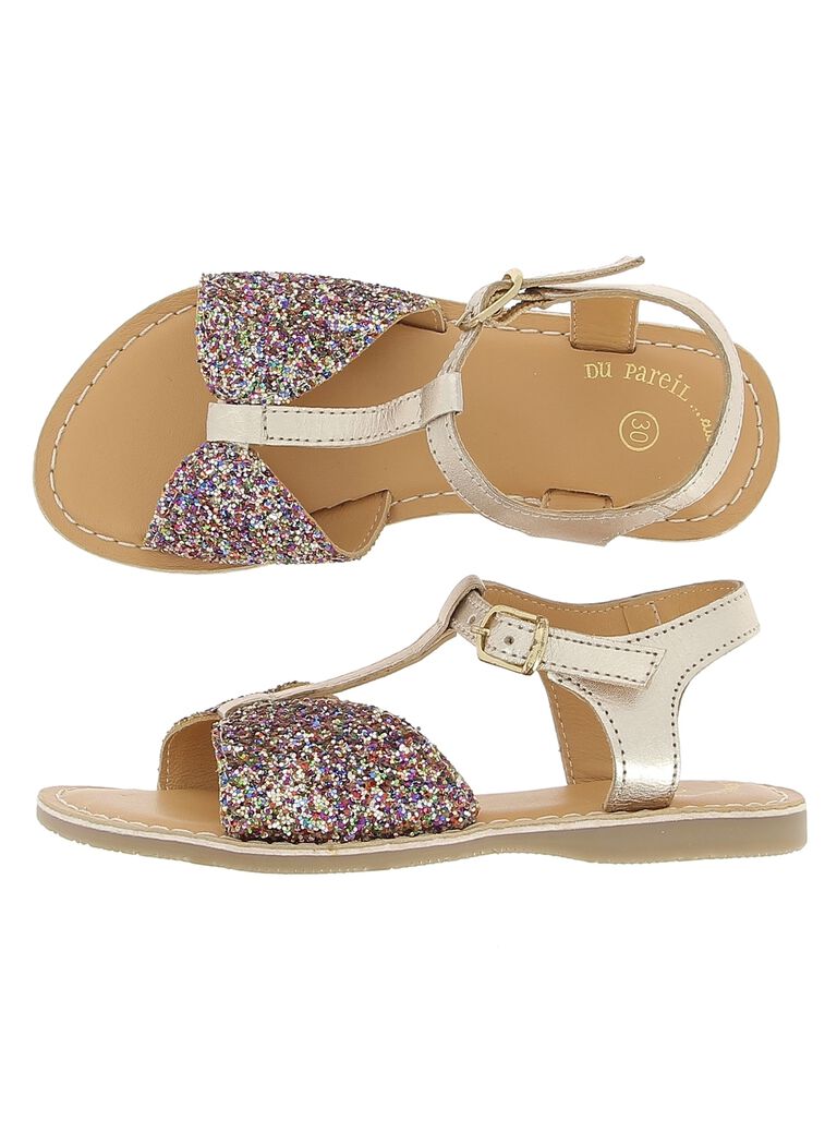 Sandale en cuir fille