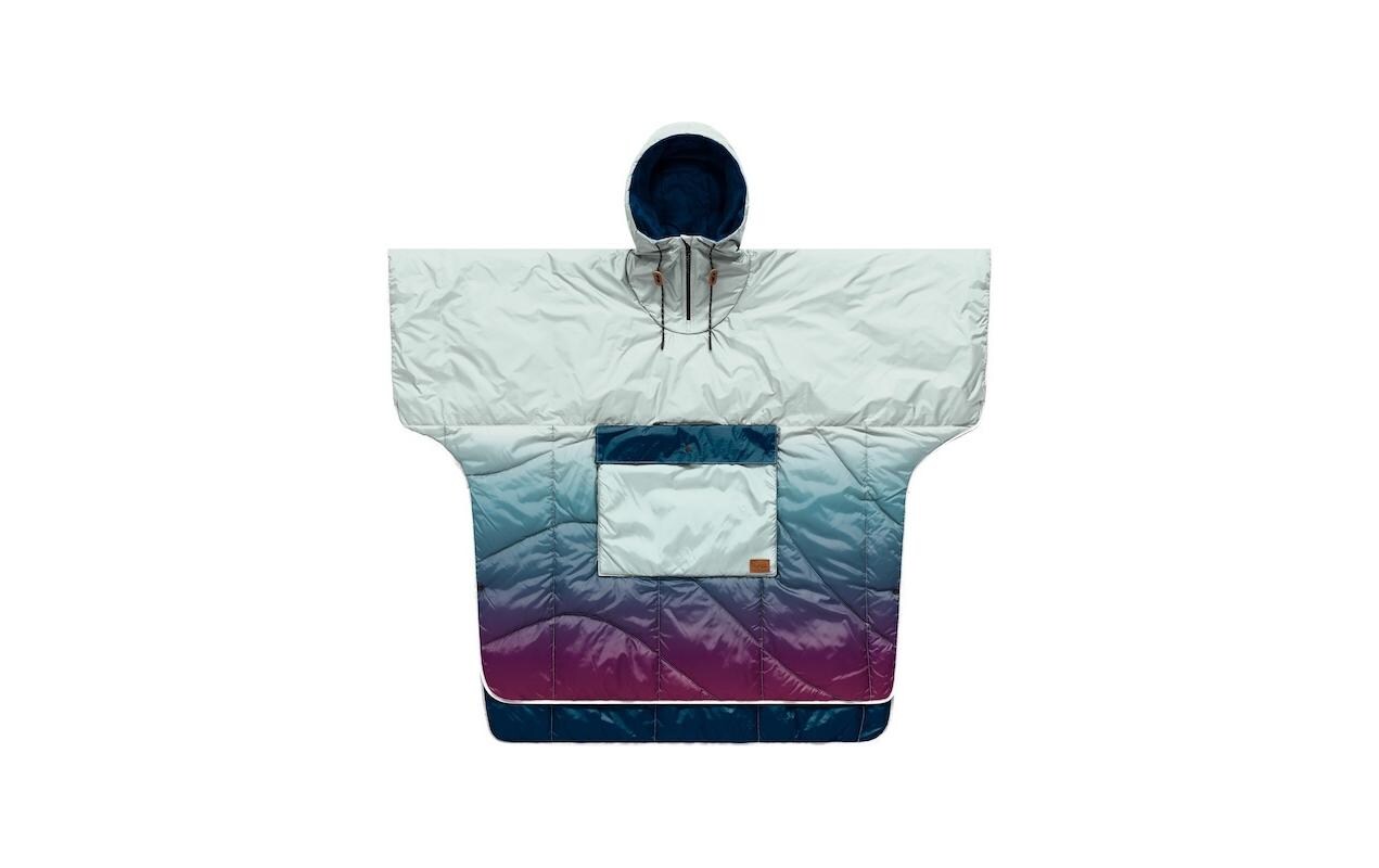 Poncho Nanoloft Puffy Crisp Fade<br>Outdoor Poncho