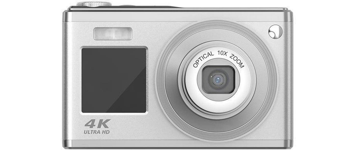 Fotokamera Realishot DC9200 Grau<br>Leistungsstarke und vielseitige Kompaktkamera mit 10-fachem optischem Zoom