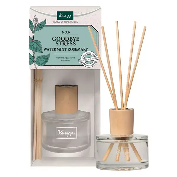 Aromatizador de ambiente Kneipp Goodbye Stress, Hortelã Aquática e Alecrim, 50ml