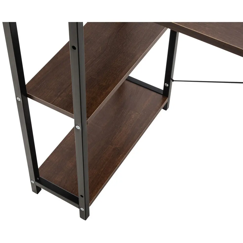 CLP Bureau Poe 111x120x44 cm - walnoot