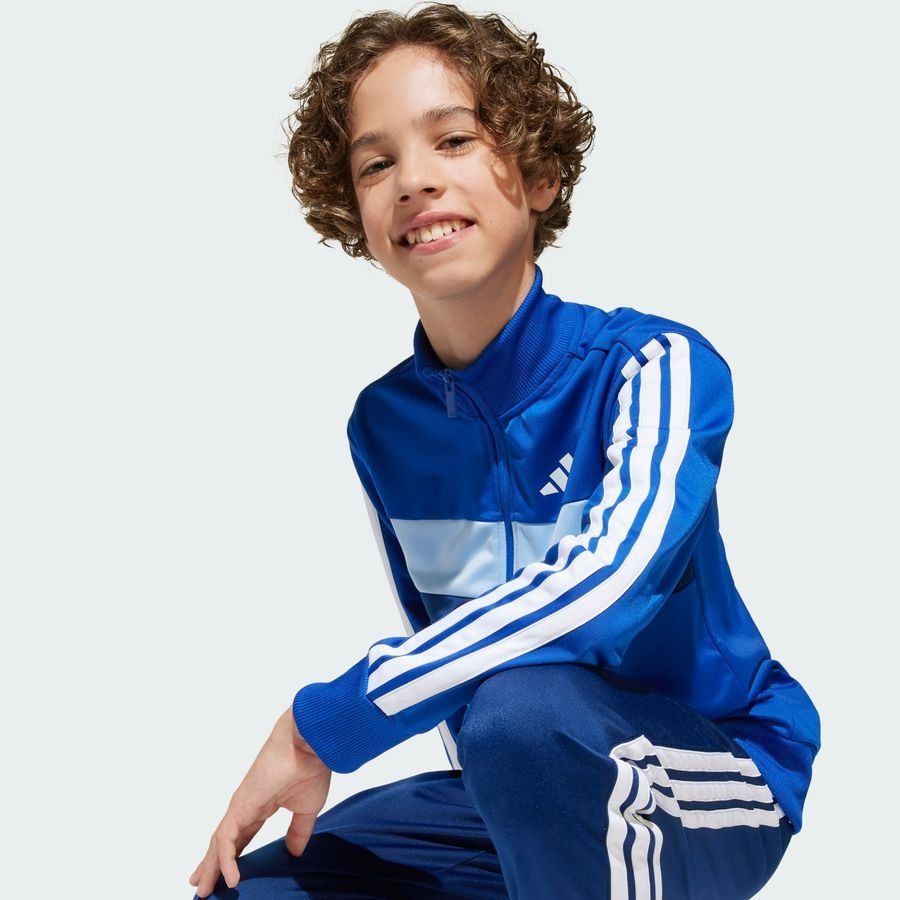 Adidas Seasonal Essentials Tiberio 3-Stripes Tricot Track Suit Kids