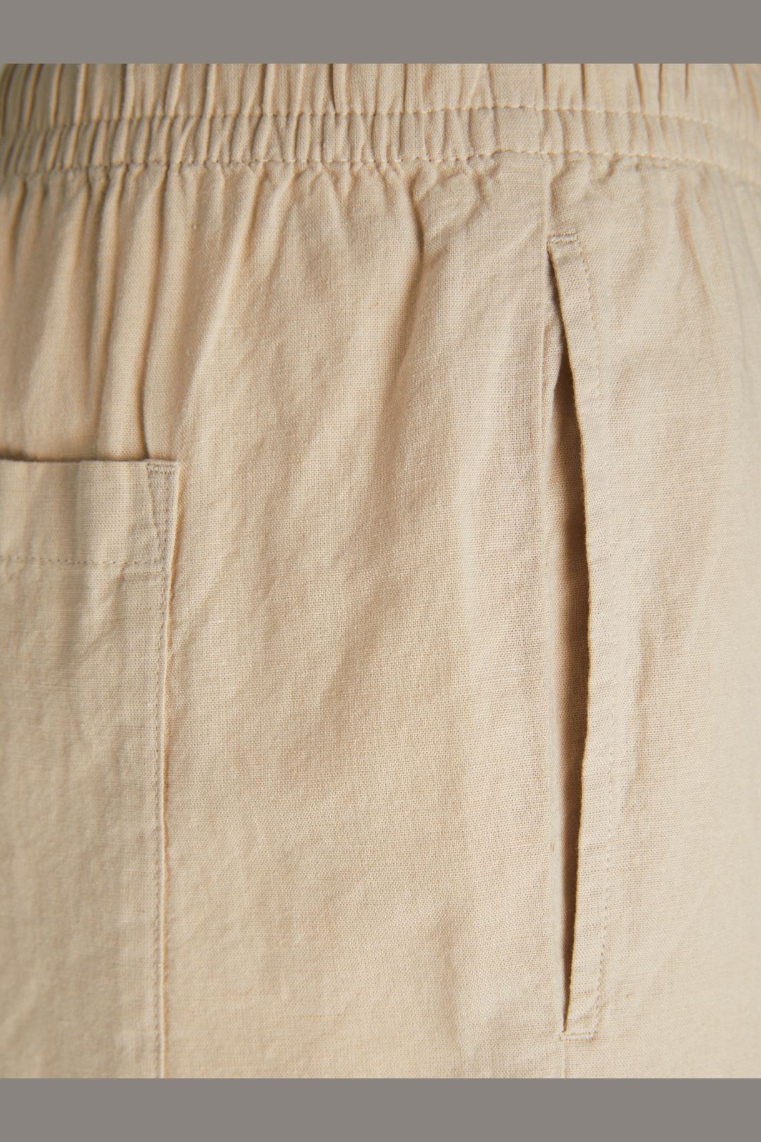 Jjxx Jxamy Linen Blend Shorts Sn 4388893 cement