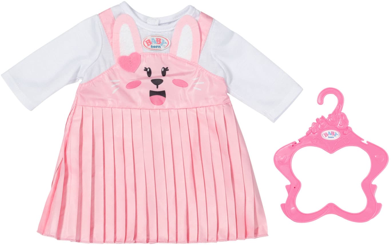 Baby Born Puppenkleidung »Häschenkleid, 43 cm« mit Kleiderbügel