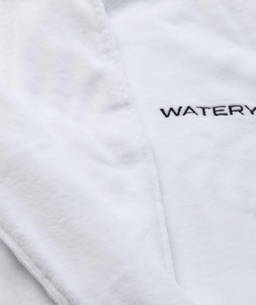 Watery badekåbe til mænd - Mariana - Hvid