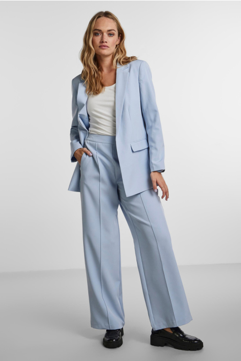 Pieces blauwe dames blazer