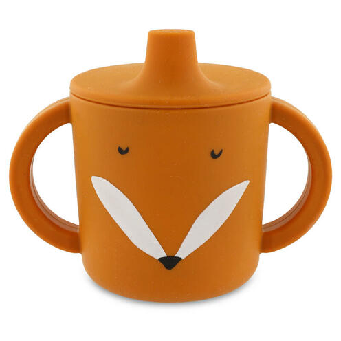 Tasse d'apprentissage en silicone Mr. Fox - Orange - TRIXIE