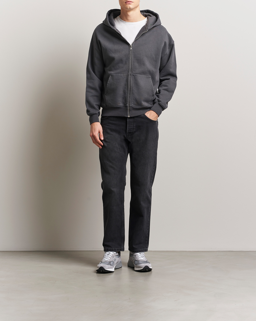 Colorful Standard Classic Organic Full Zip Hoodie Lava Grey
