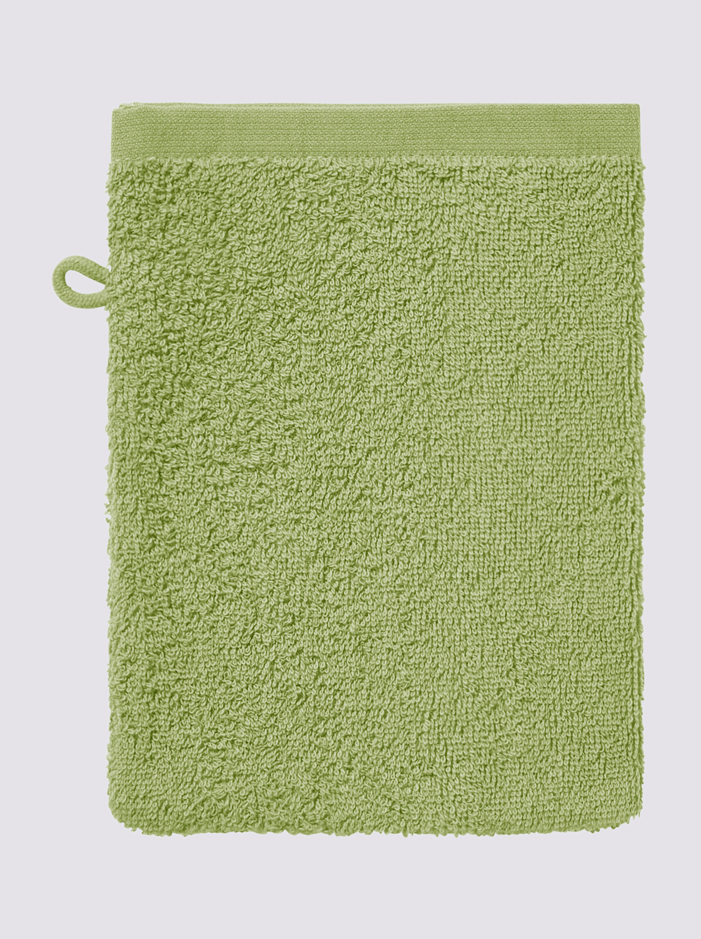 4-tlg. Handtuch-Sparset in kiwi