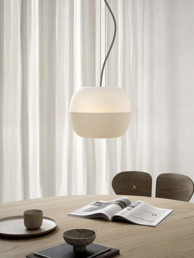 Nordic Tales Bright Malus - Crema Cable Beige & hvid