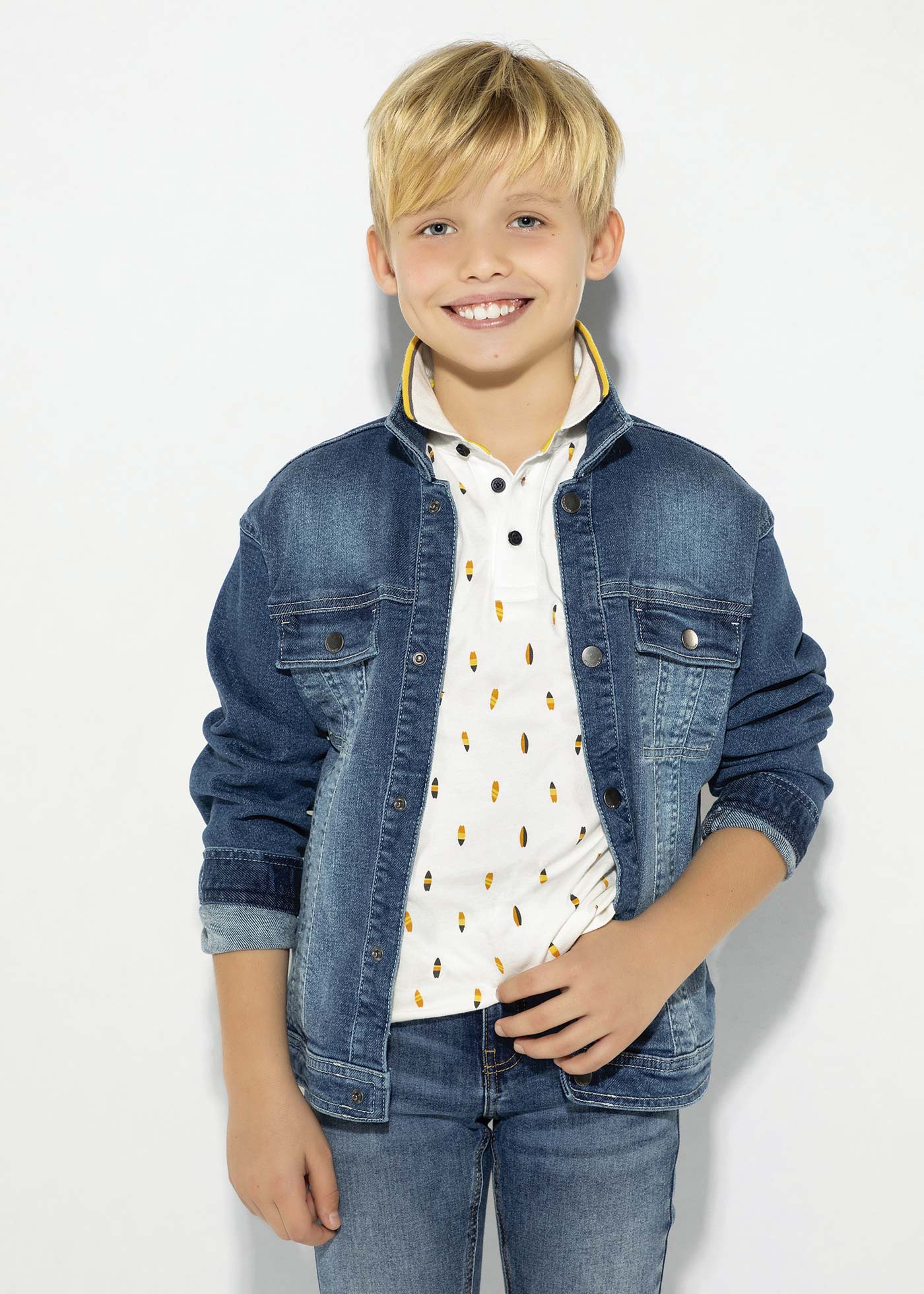 Jaqueta jeans infantil