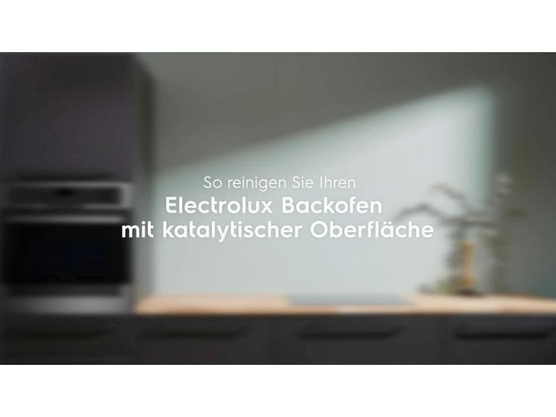 Electrolux Einbaubackofen EB6GL4XCN Schwarz A Backofen für den Einbau