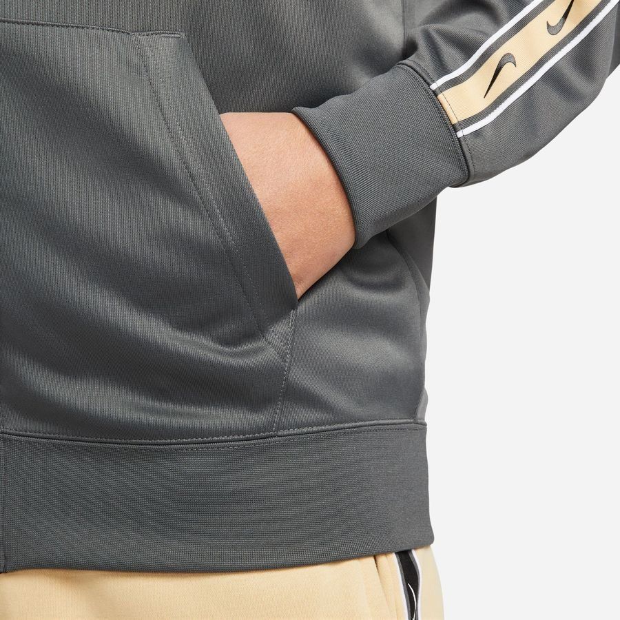 Nike Sweat à Capuche Sportswear NSW Repeat - Gris/Noir