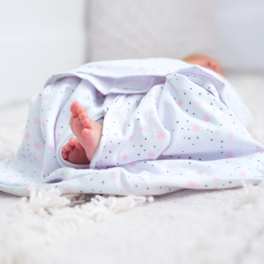 HALO® SleepSack® Wickelschlafsack Midnight Moons Pink