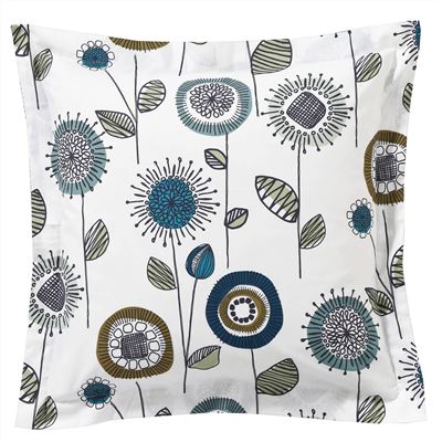 Linge de lit à fleurs - BECQUET CRÉATION