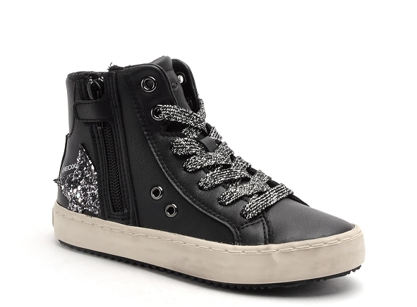 Geox boots bottine enfant j kalispera fille j044ga noir