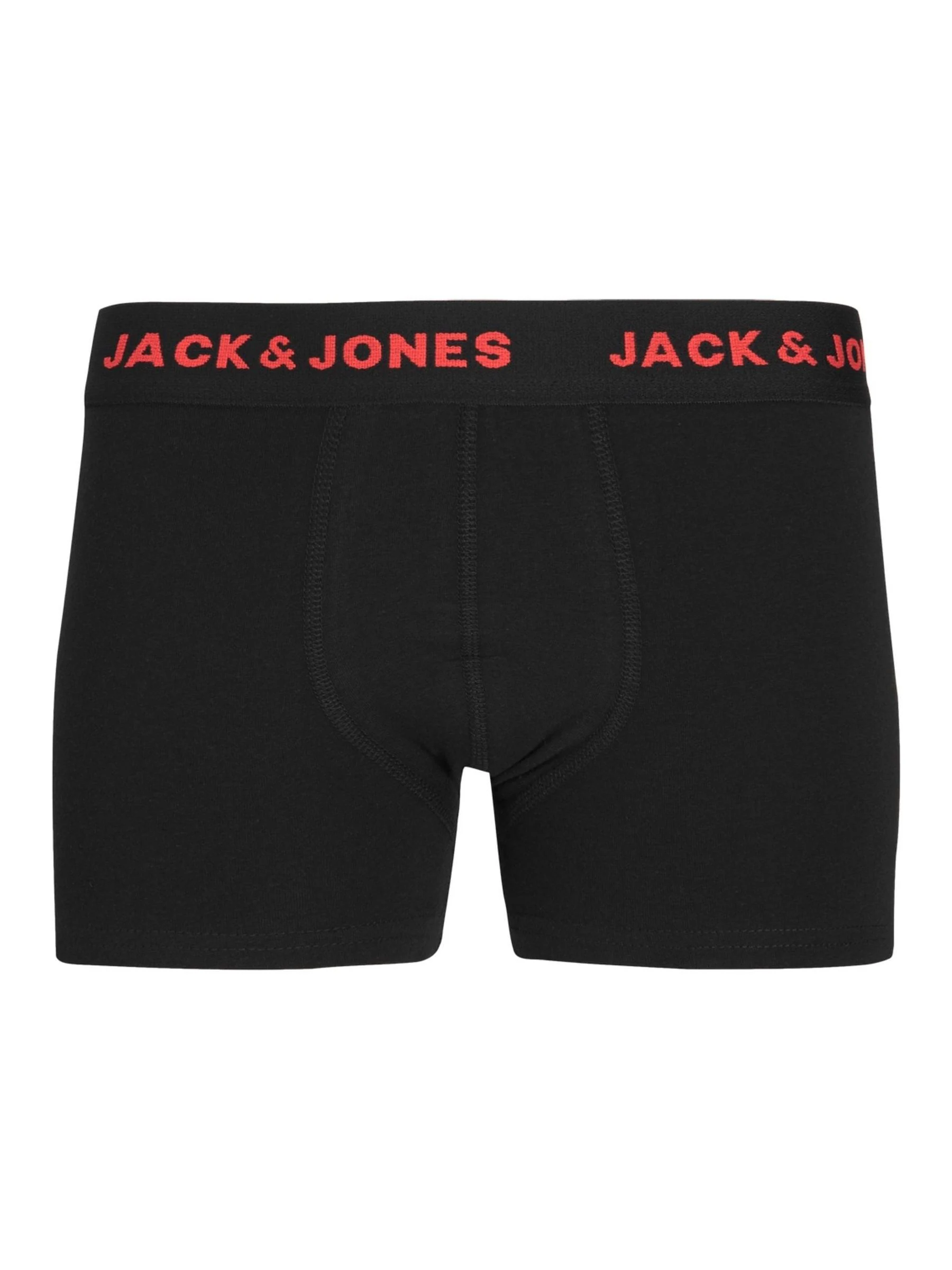 JACK & JONES Junior Logo Black Boxers 7 Pack