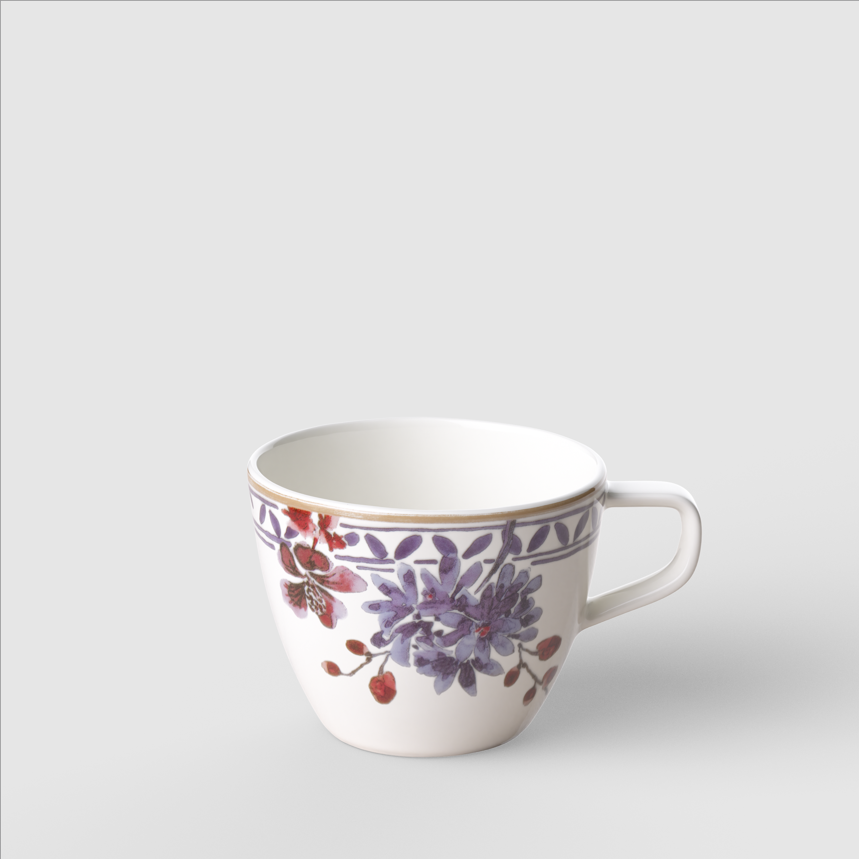 Artesano Coffee cup Multi-colored, 5.8 oz, Premium Porcelain