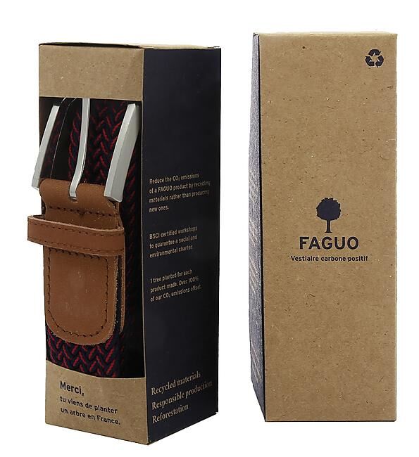 FAGUO - CEINTURE BELT NYLON BICOLOR