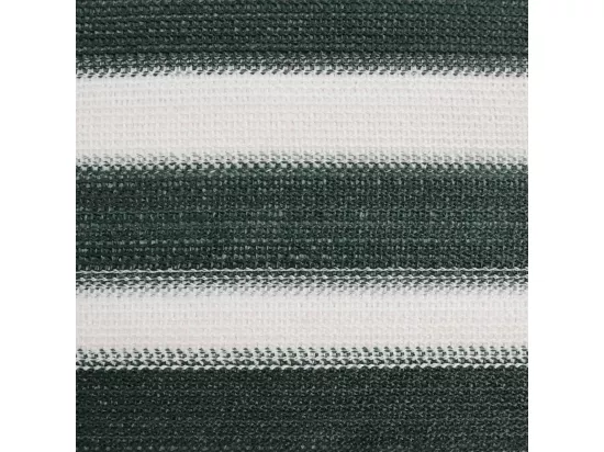 Filet brise-vue vert et blanc 1,5x10 m PEHD 150 g/m²