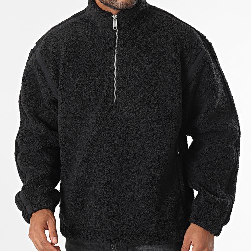 Veste Capuche Zippée Polaire Essential Fleece II5802 Noir