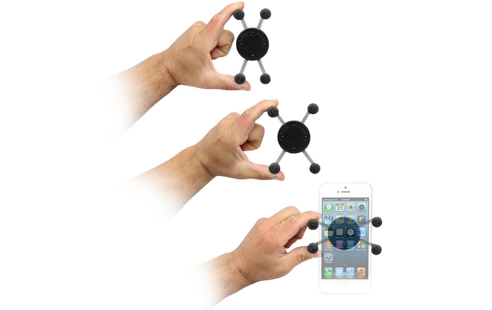 Smartphone-Halterung X-Grip RAM-HOL-UN7BUUniversal Smartphonehalterung, Top