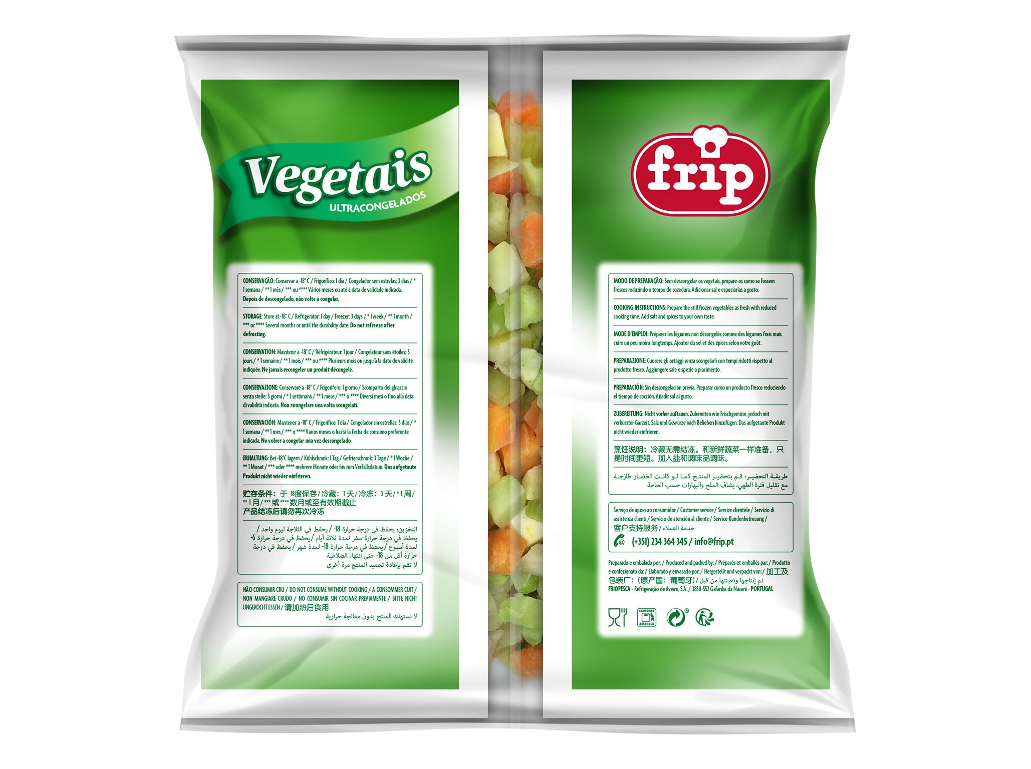 LEGUMES PARA SOPA FRIP 1KG