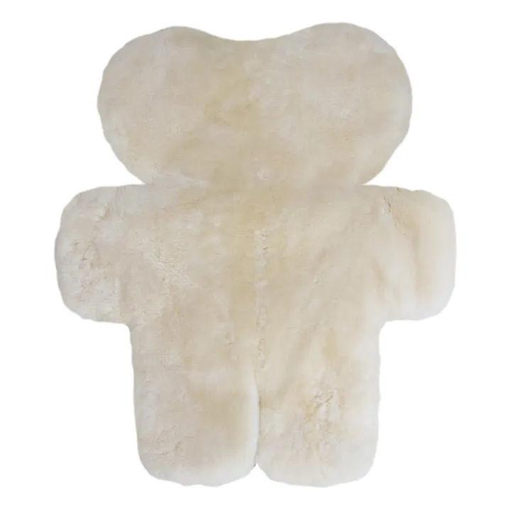 FlatOut Bears Tapis Ours en peau de mouton | Ecru