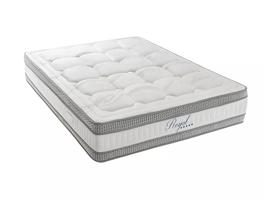 HYPSOM | Matelas ROYAL 5* 140x190 cm | Mousse avec mémoire de forme