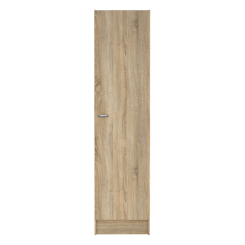Opbergkast 1-deurs Cosmo eiken spaanplaat 200 x 49,2 x 47,1 cm