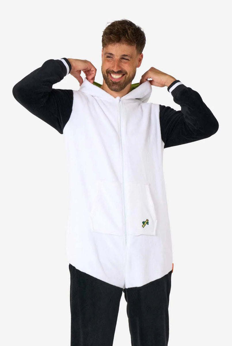 Panda Onesie Zwart Wit