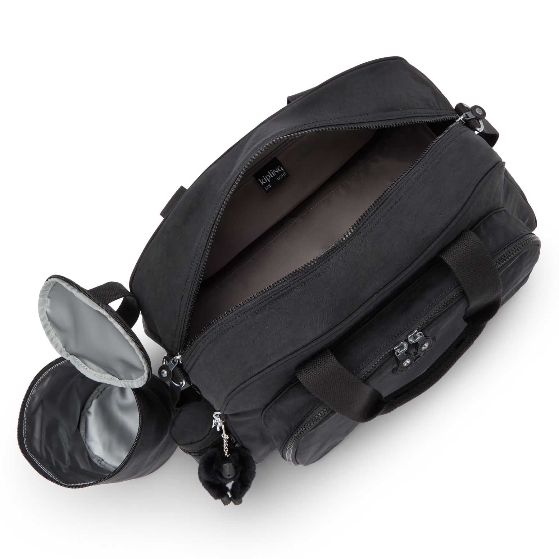 CAMAMA Sac À Langer avec Matelas à Langer - Black Noir