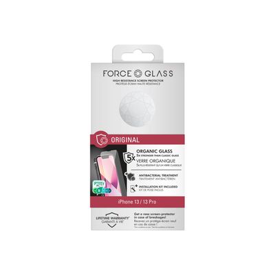 Force Glass Original - protection d'écran pour iPhone 13 - transparent