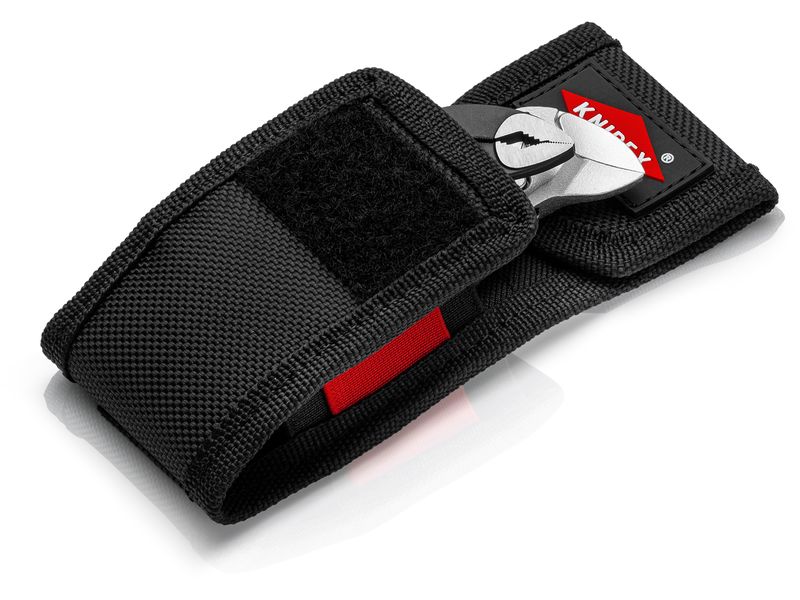 Knipex Wasserpumpenzange Set, XS, 100 mm XS-Zangenschlüssel und Cobra XS-Wasserpumpenzange in praktischer Gürteltasche