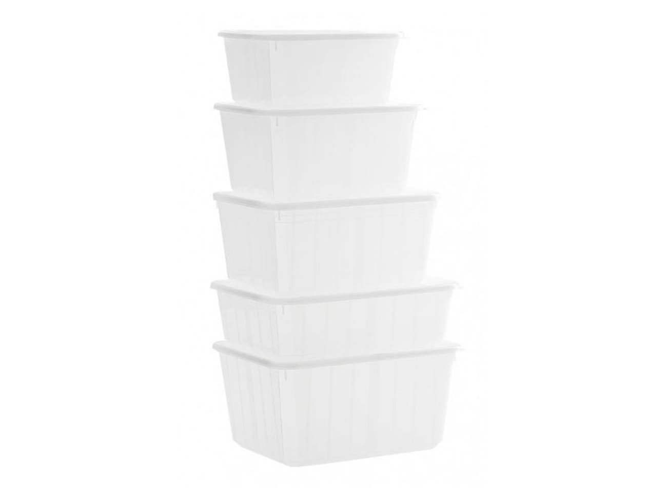 Boîte de conservation CartyBox - avec couvercle - 300 cl (x 10) - Carty