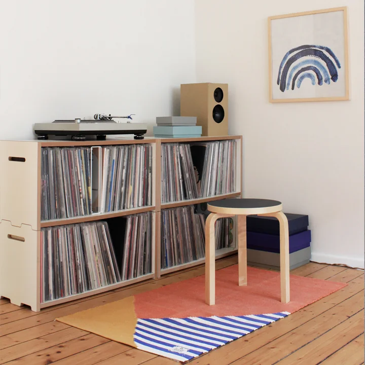 Artek - 60 Hocker (by Hella Jongerius), honig