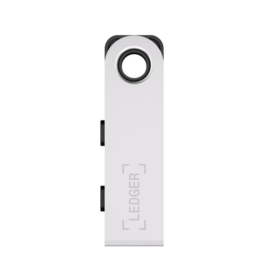 Nano S Plus Crypto Hardware Wallet Geldbörse Sicherheitschip Krypto-Währungen Bitcoin / Ethereum / NFT's - Retro Gaming (Orange/Violett)