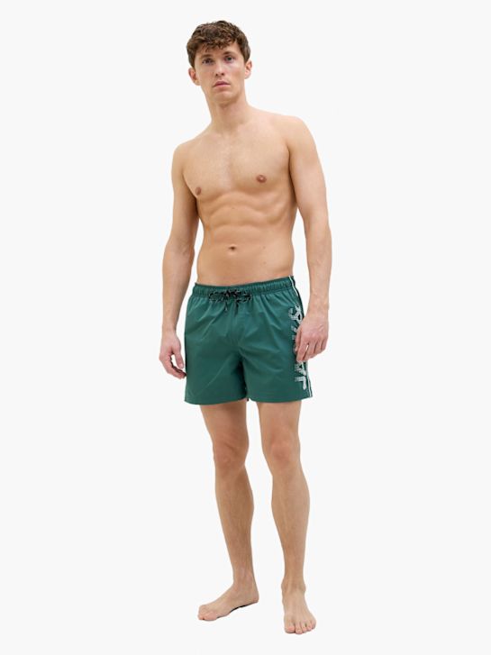 JACK & JONES Badeshorts Grün