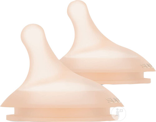 Suavinex Tétines Pour Biberon Anti-Colique Zéro Zéro Allaitement/ A Fair 2 Pièces