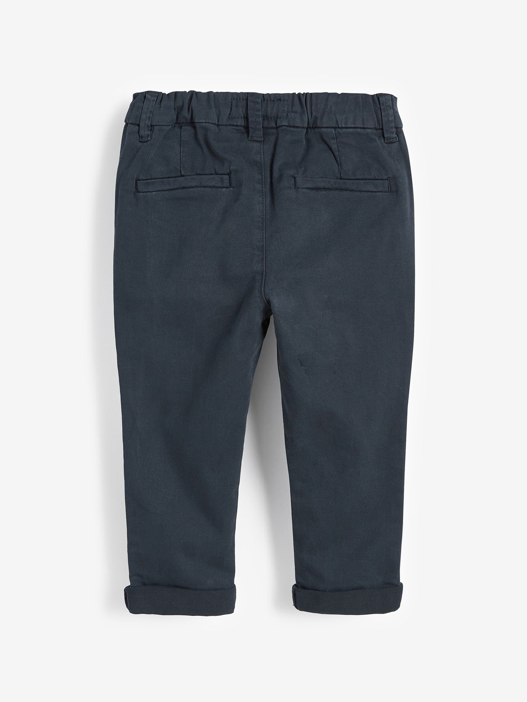 Donkerblauw - Stretch Chino Broek (3mnd-7jr)