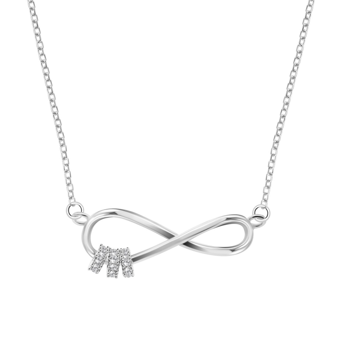 Collier Lotus Silver infini argent