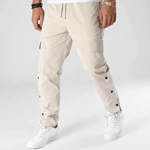 Pantalon Cargo Beige