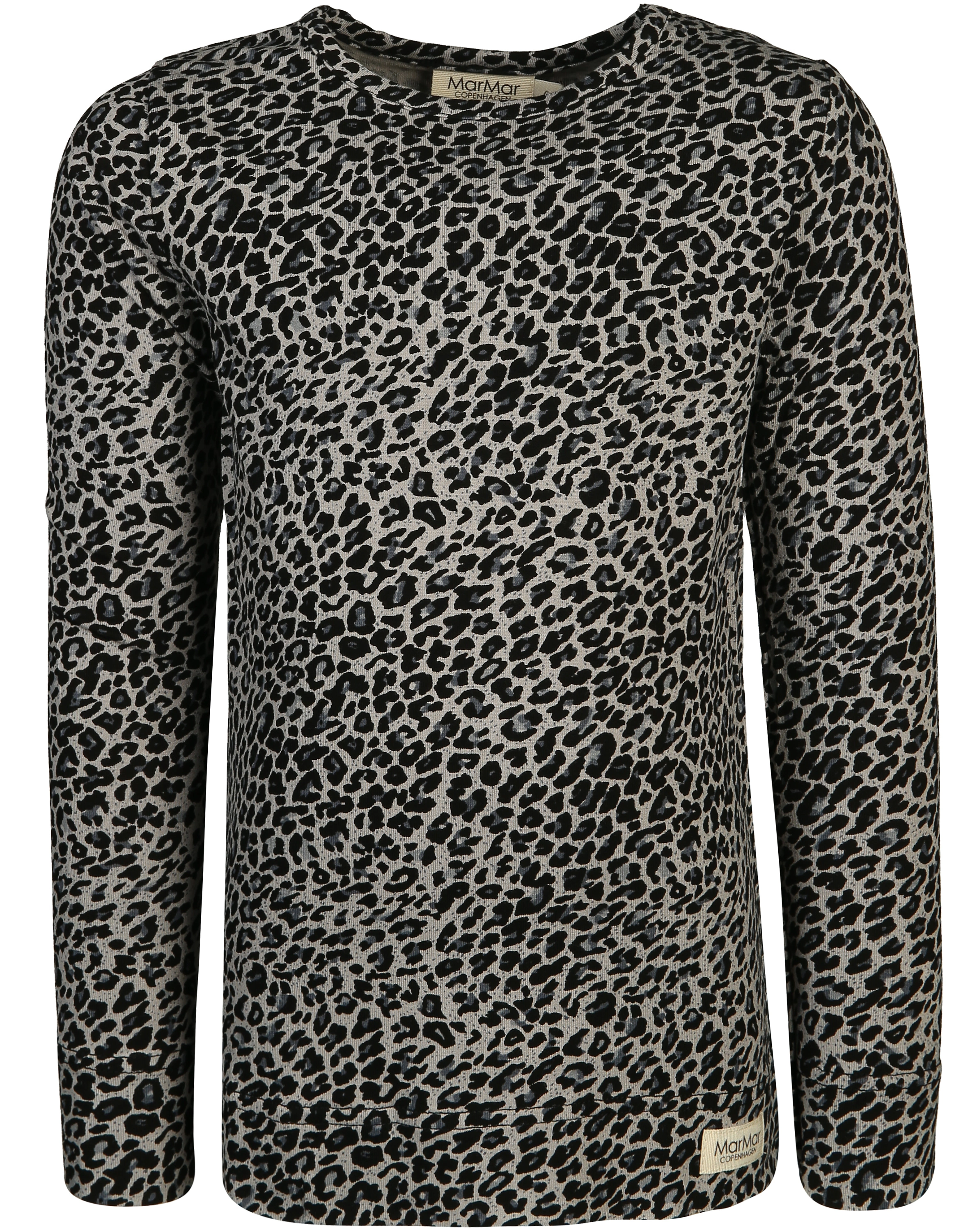 Langarmshirt LEO TEE in grey leo